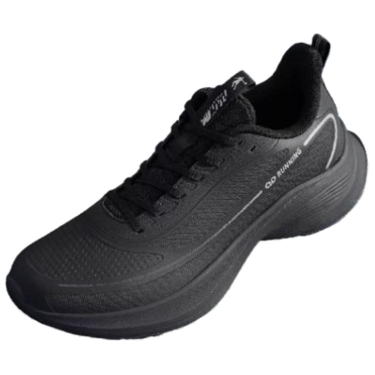 QIAODAN Synthetic Leather Low top Running Shoes Men’s Black
