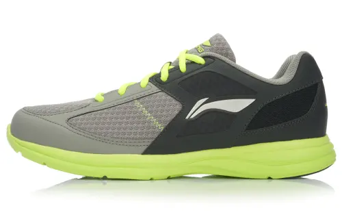 Li Ning Textile, Synthetic Leather Cushioning Slip Resistant Abrasion Resistant Coverage Low top Running Shoes Men's