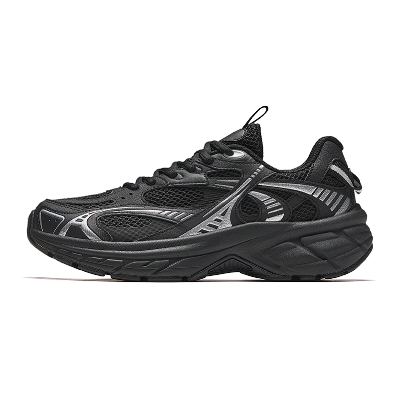 Anta Low top Casual Running Shoes Women’s Black Silver