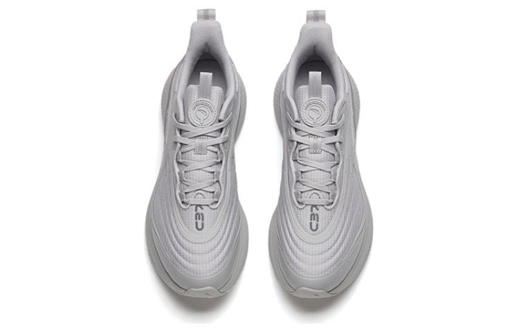 Anta C37 2.0 Fabric Cushioning Abrasion Resistant Slip Resistant Low top Running Shoes Women’s Floating Cloud Gray