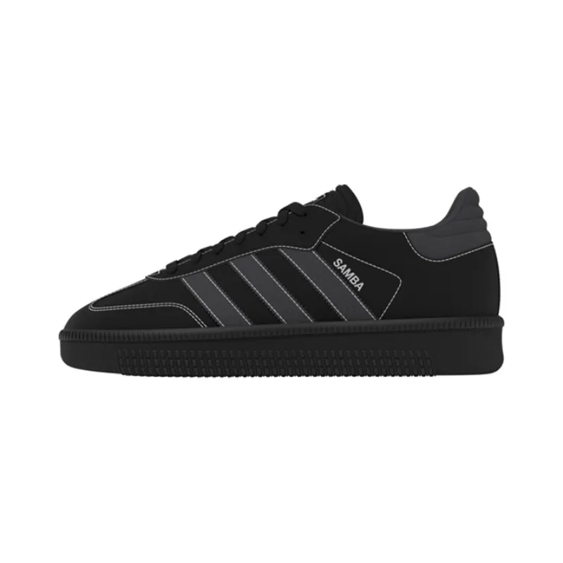 Adidas Originals Samba XLG Abrasion Resistant Breathable Low top Skateboard Shoes Unisex Black