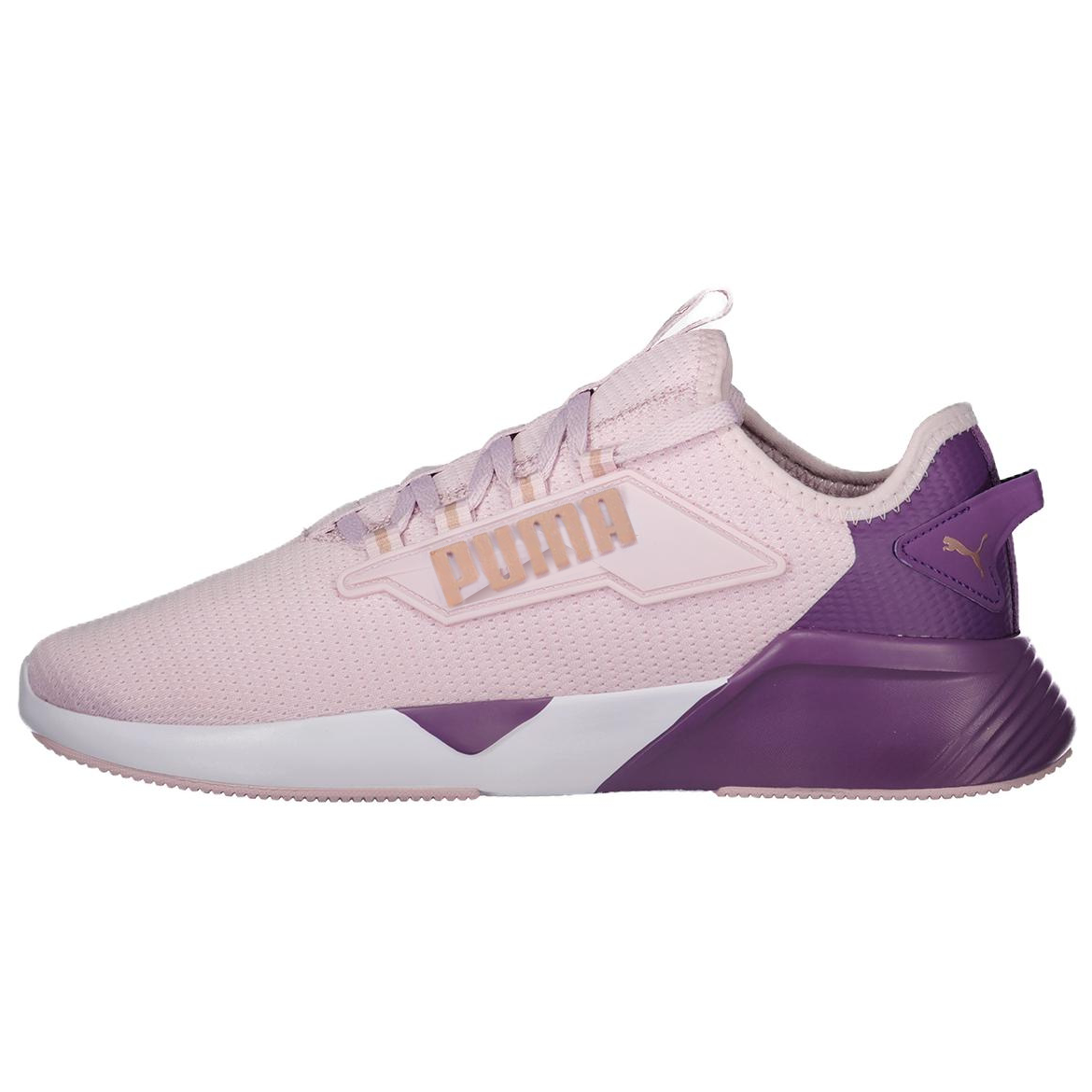 PUMA Retaliate Slip Resistant Abrasion Resistant Low top Running Shoes Women's Pink