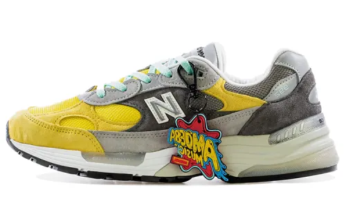 992 Amoeba Music x Nice Kicks x 992 New Balance Made in Usa 'Peace Through Music - Grey'
