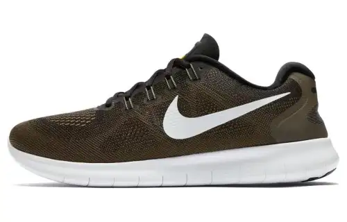 Nike Free Rn 2017 Black Off White Cargo Khaki