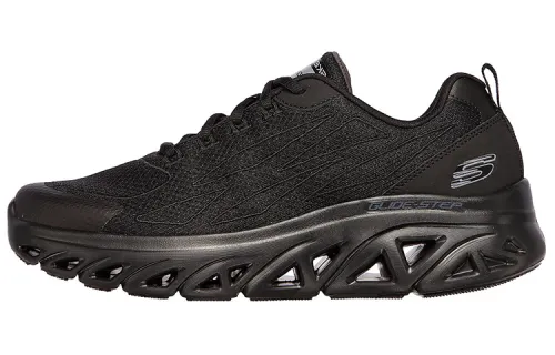 Skechers Glide step Sport Comfortable Low top Running Shoes Men's Black