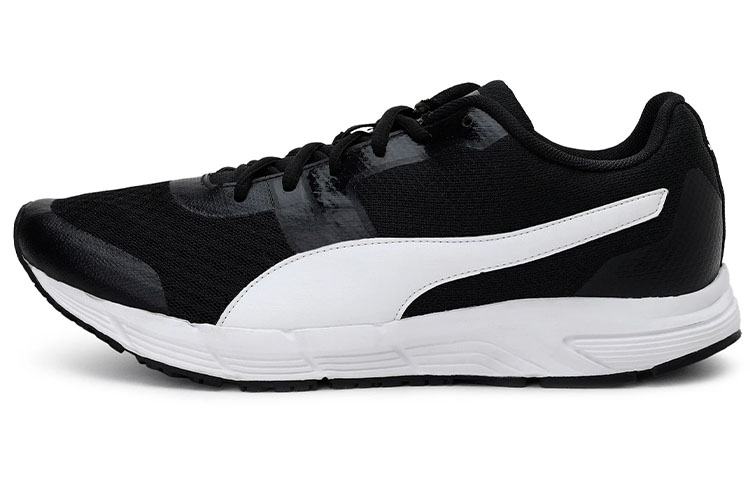 PUMA Progression Running Shoes Men's Low Top Black/White