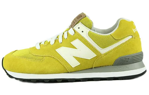 New Balance NB 574 Low top Running Shoes Unisex Yellow