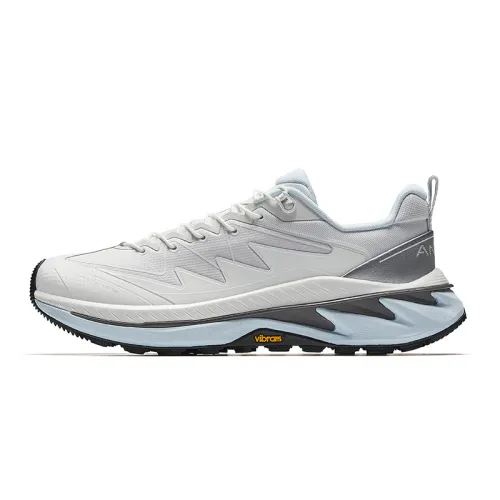 Anta Running Collection Cushioning Abrasion Resistant Low top Casual Running Shoes Men's White