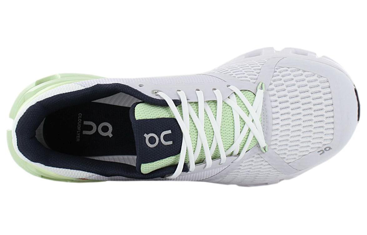 On Abrasion Resistant Breathable Low top Casual Running Shoes Women’s White Green