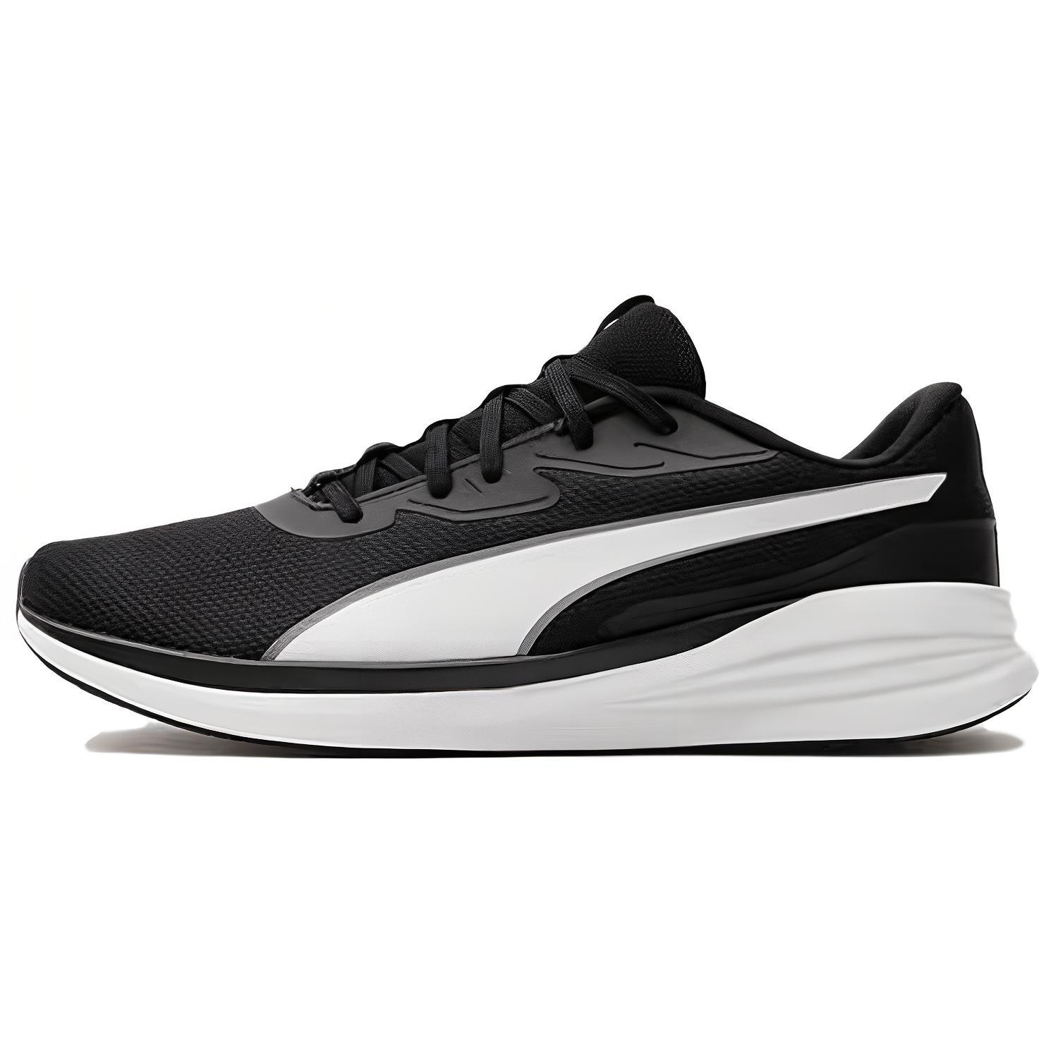PUMA Cushioning, Wear Resistant Low top Running Shoes Unisex Black