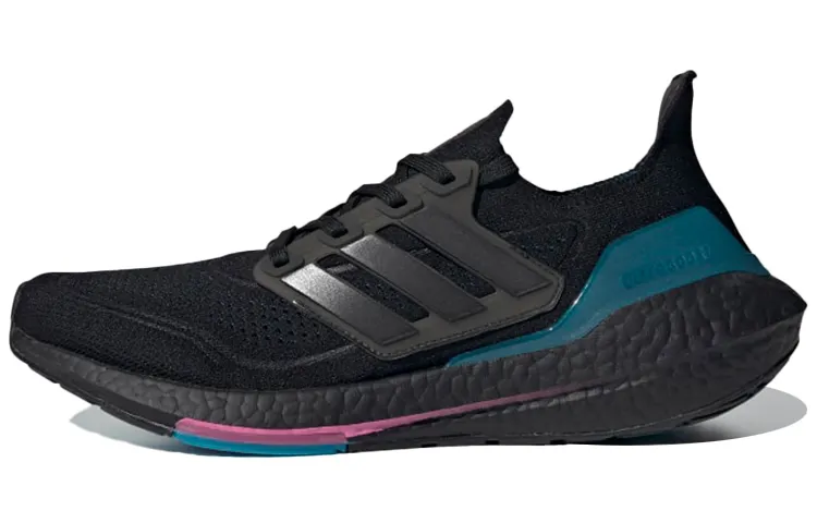UltraBoost 21 Adidas 'Black Active Teal'