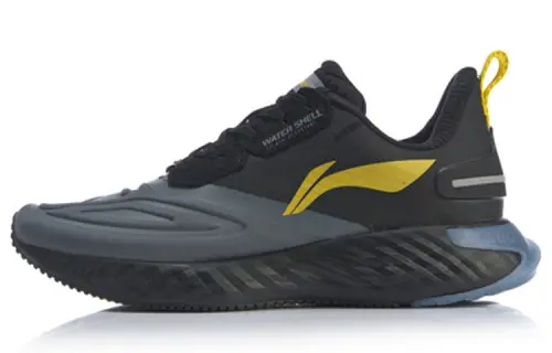 Li Ning Cloud 5 V Shield Patchwork Cushioning Low top Running Shoes Men's Thunderstorm Gray