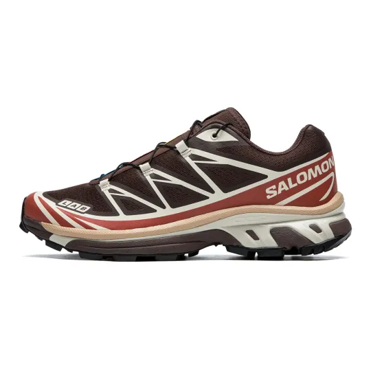 SALOMON XT 6 Fabric Cushioning Slip Resistant Low top Casual Trail Running Training City Commuting Running Shoes Unisex