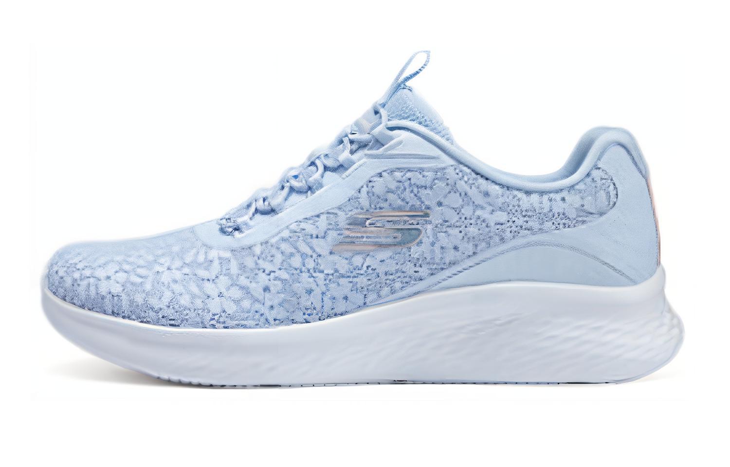 Skechers Fabric Cushioning, Wear Resistant Low top Casual Running Shoes Women’s Blue