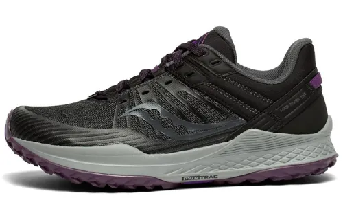 Saucony Mad River TR Rapid Current Low top Running Shoes Women's Gray Black