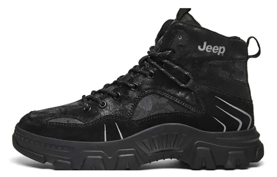 Jeep Outdoor Boots Men's Black