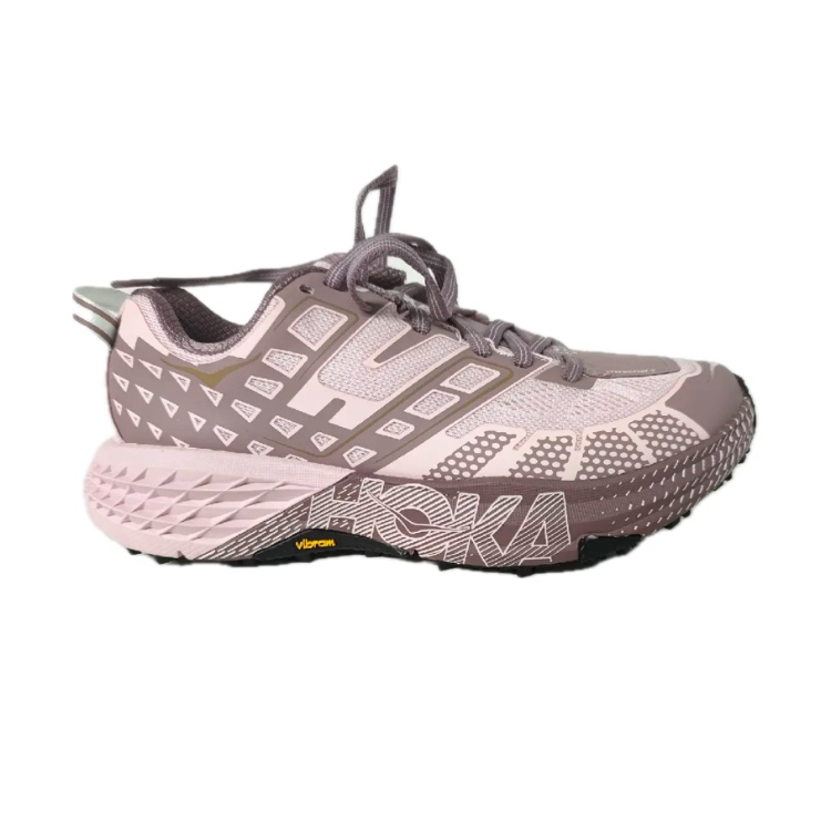 HOKA ONE ONE SPEEDGOAT 2 Abrasion Resistant Low top Running Shoes Unisex Pink Purple