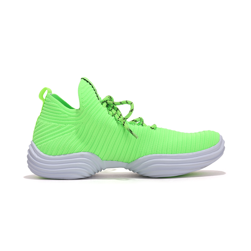 KVIV Cushioning Slip Resistant Abrasion Resistant Breathable Lightweight Low top Running Shoes Unisex Green