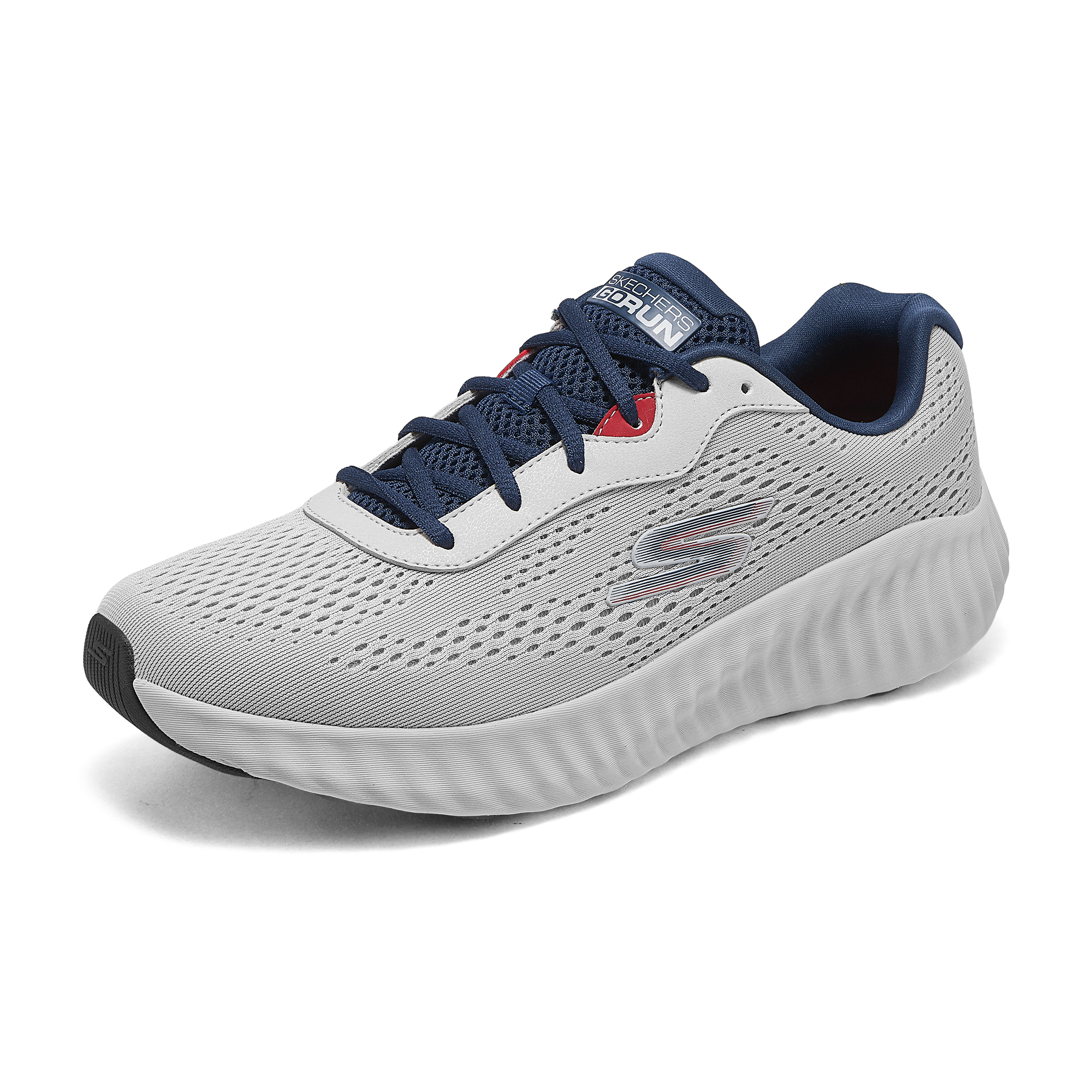 Skechers Abrasion Resistant Breathable Low top Running Shoes Men’s Gray