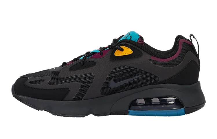 Nike Air Max 200 Black Bordeaux