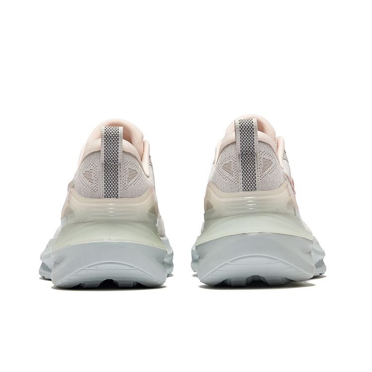 Erke Tianma 3.0 Stable Cushioning Breathable Rebound Low top Casual Training Running Shoes Women’s Wild Gray Shell Pink