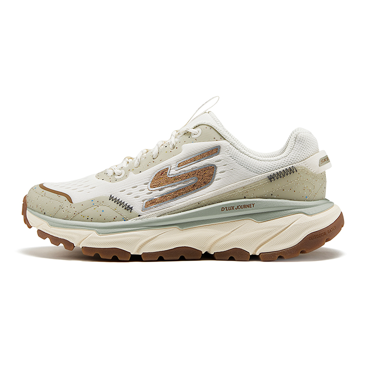Skechers D’LUX JOURNEY Abrasion Resistant Abrasion Resistant Low top Running Shoes Women’s White Green