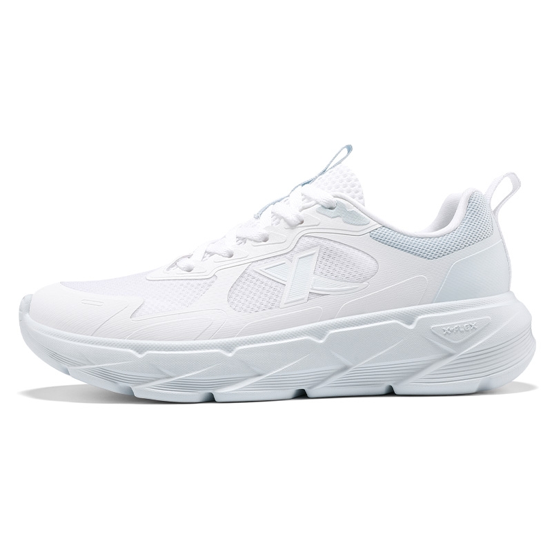 XTEP Cushioning Breathable Rebound Low top Casual Running Shoes Women’s White Blue