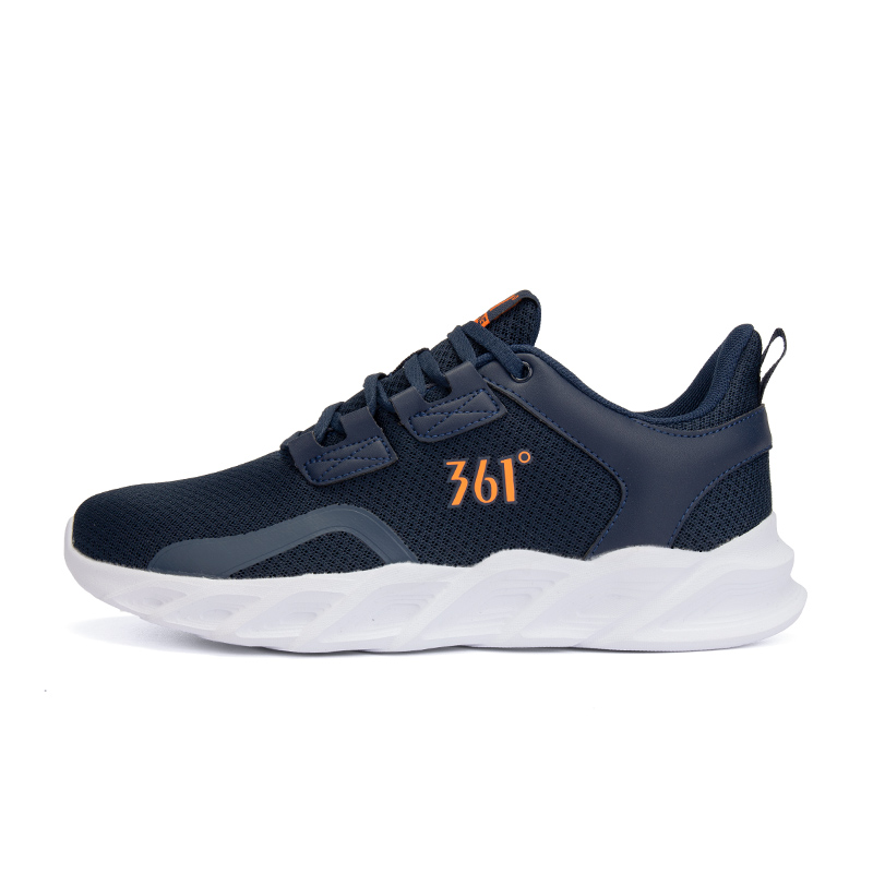 361° Slip Resistant And Breathable Slip Resistant And Breathable Low top Running Shoes Men’s Blue Orange