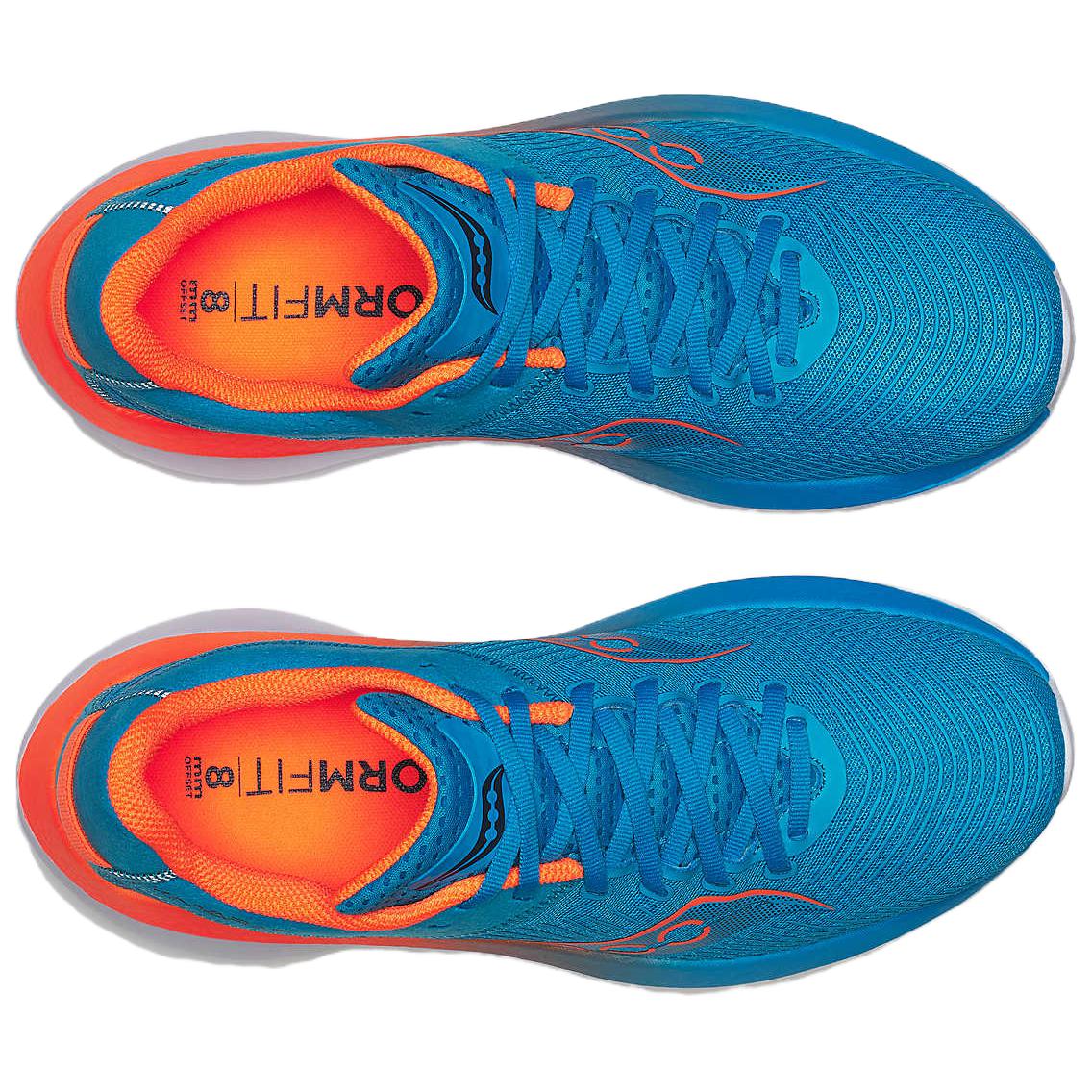 Saucony Kinvara Pro Essence Slip Resistant Abrasion Resistant Low top Running Shoes Men’s Blue Orange