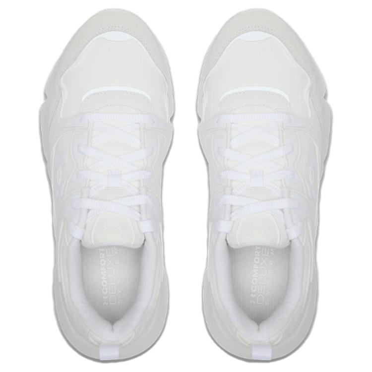 Under Armour Forge Runner Abrasion Resistant Low top Running Shoes Unisex White