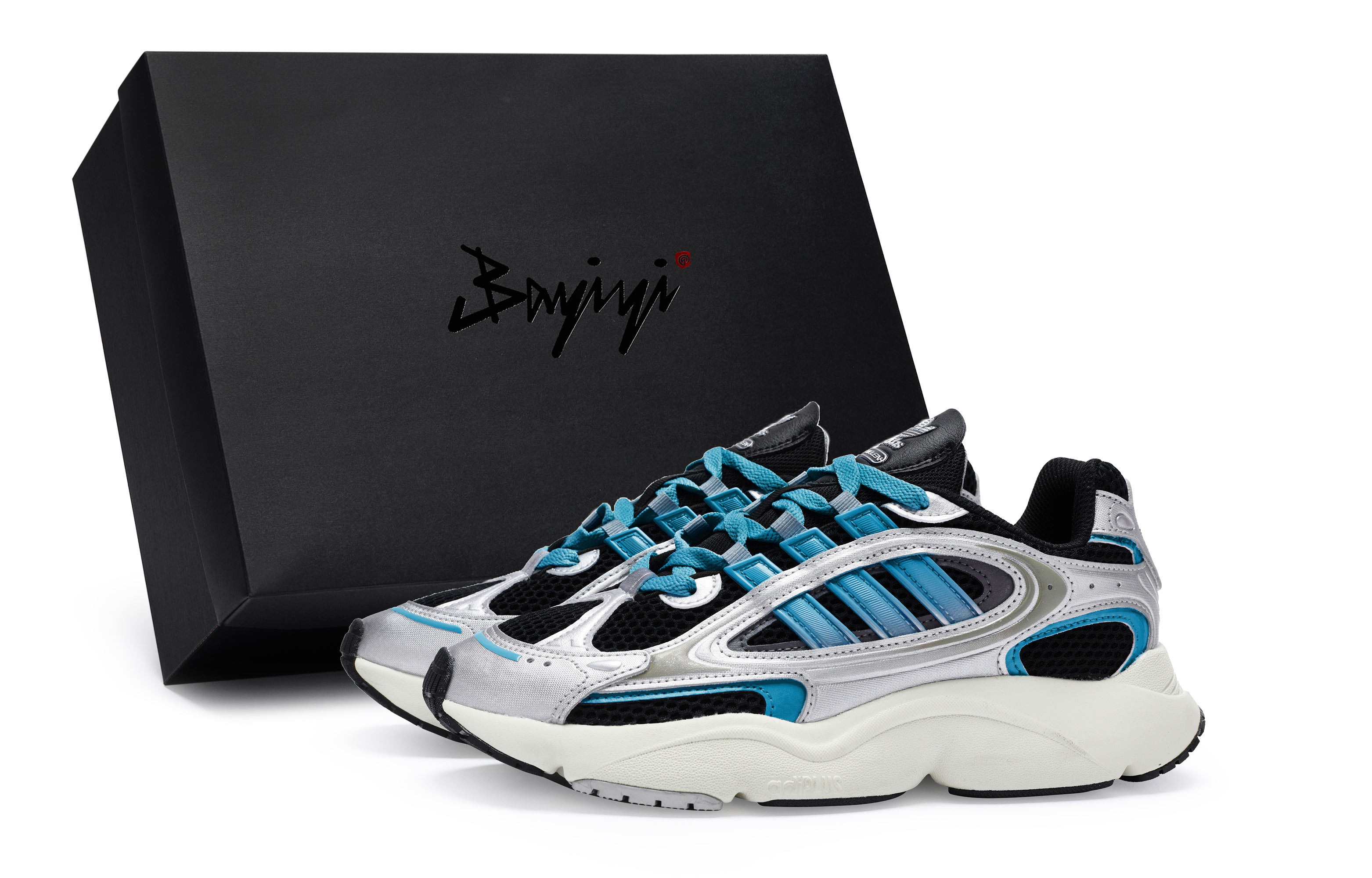 Adidas Originals Ozmillen Mesh Cushioning Slip Resistant Cushioning Slip Resistant Low top Casual Running Shoes Unisex