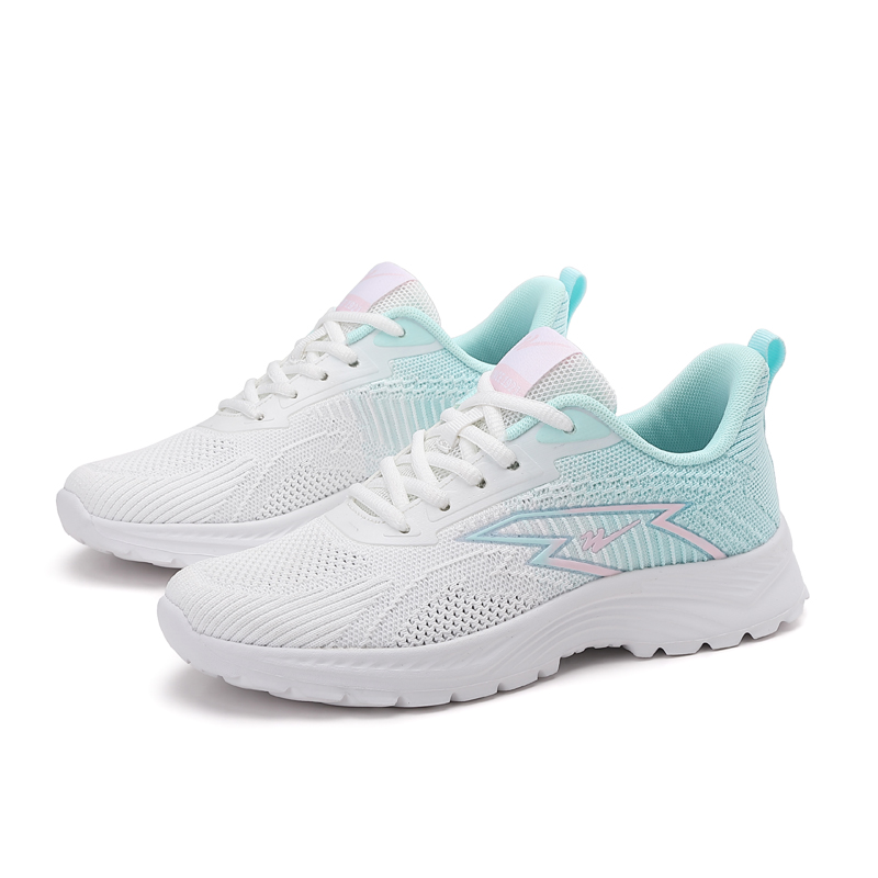 Binary Cushioning Breathable Support Cushioning Breathable Support Low top Casual Running Shoes Women’s White Moon