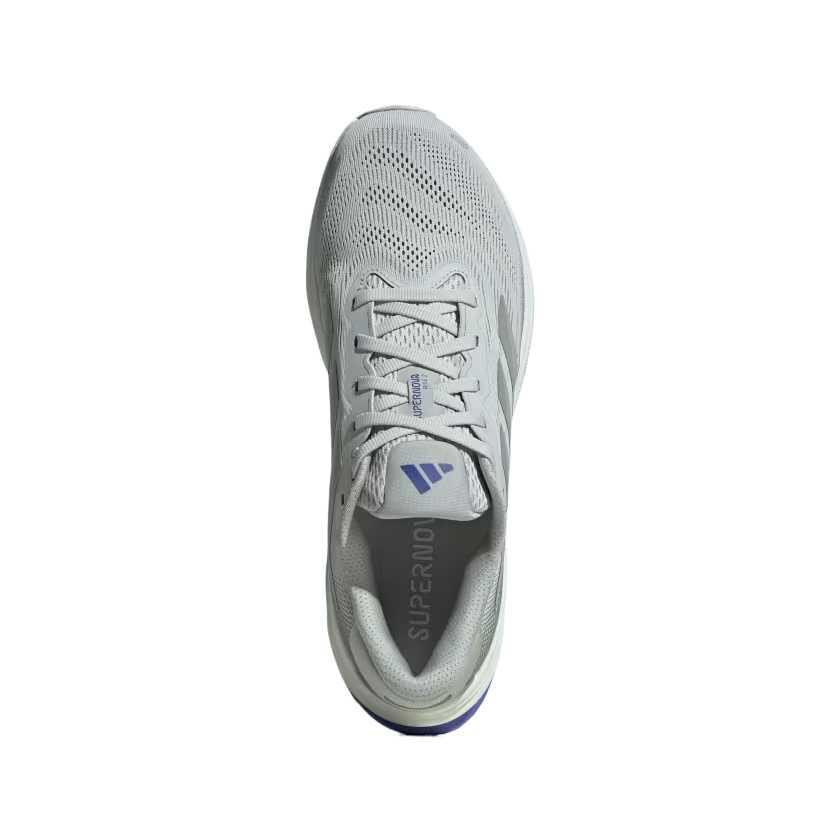 Adidas SUPERNOVA RISE Abrasion Resistant Low top Running Shoes Men’s Silver Green