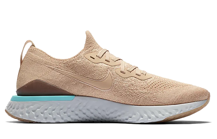 Кроссовки Nike Epic React Flyknit 2 (какиe) — фото 2