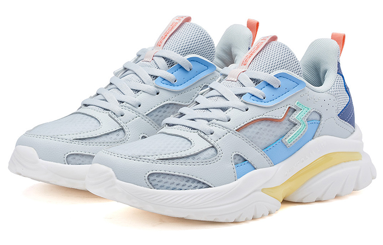 361° Abrasion Resistant Low top Running Shoes Women’s Gray Blue