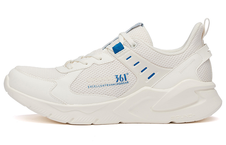 361° Textile, Leather Cushioning Slip Resistant Abrasion Resistant Breathable Lightweight Low top Running Shoes Men’s