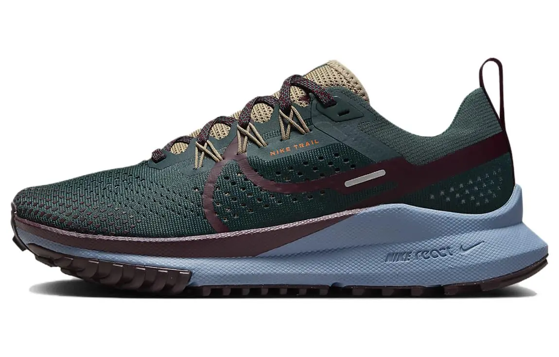Nike React Pegasus Trail 4 Deep Jungle Khaki Ashen Slate Night Maroon Women's