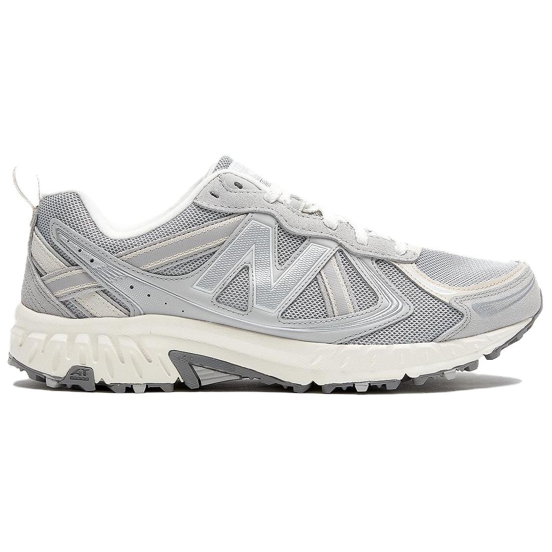 New Balance NB 410 V5 Abrasion Resistant Low top Running Shoes Unisex Silver Gray