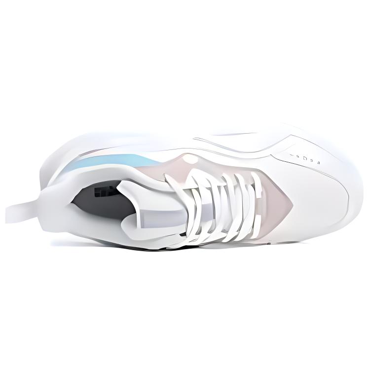361° Slip Resistant Abrasion Resistant Low top Running Shoes Women’s White Pink