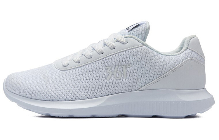 361° Mesh Cushioning Breathable Low top Running Shoes Men’s Cloud White