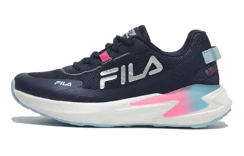 FILA Cruise Running Shoes Women's Low Top Blue Red