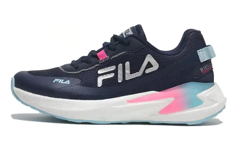 FILA Cruise Running Shoes Women's Low Top Blue Red