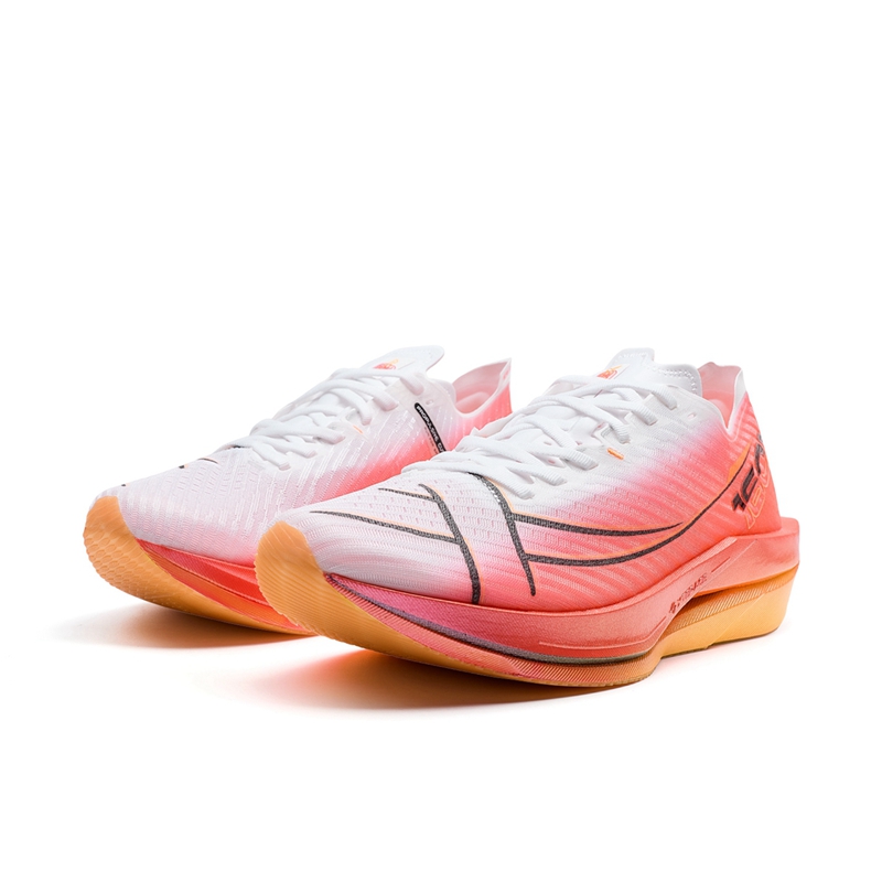 XTEP 160X 6.0 Fabric Low top Training Sprint Running Shoes Men’s Red White