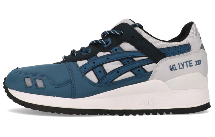 Asics Gel Lyte 3 Abrasion Resistant Low top Running Shoes Unisex Blue Gray