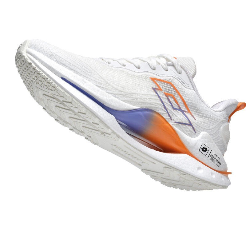 LOTTO Cushioning Slip Resistant Abrasion Resistant Support Rebound Low top Casual Running Shoes Women’s Ivory White