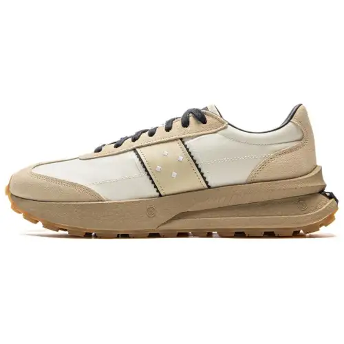 Li Ning Light Boat Comfortable Low top Casual Shoes Unisex Ecru
