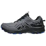 Asics GEL VENTURE 10 Comfortable Abrasion Resistant Low top Trail Running Casual Running Shoes Men's Gray Black