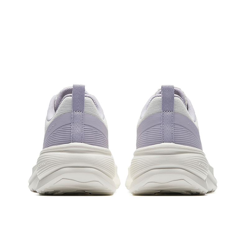 Anta Height Increasing Lightweight Breathable Low top Casual Running Shoes Women’s White Purple