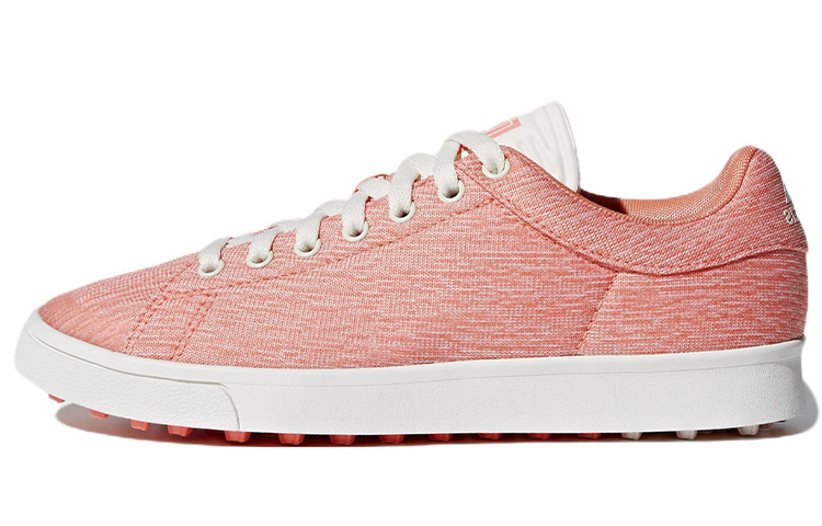 Adidas Adicross Classic Fabric Abrasion Resistant Low top Golf Shoes Women's Pink