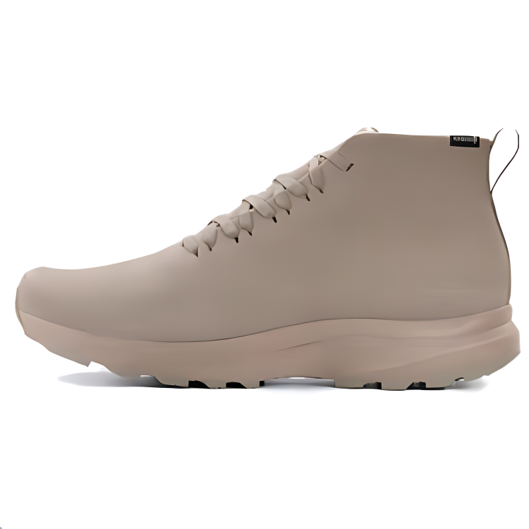 Arc'teryx Solano Cushioning, Non Slip, And Waterproof Mid top Running Shoes Men's Light Tea Brown